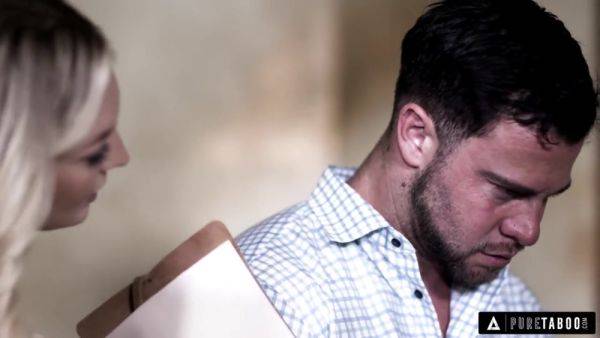 PURE TABOO Seductive Sex Addict Charlotte Sins Tempts Horny Therapist Into Dominating Her Pussy - hotmovs.com on poweredporn.com