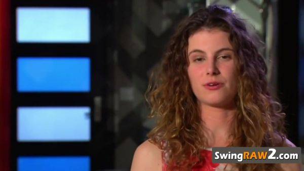 Young Friends Relaxing Outdoors - videomanysex.com on poweredporn.com