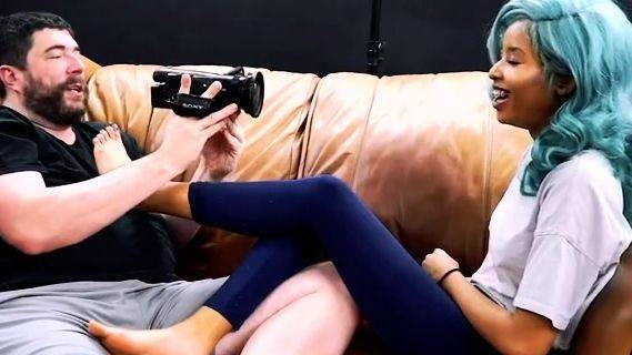 Reina Rain - Footjob Virgin - drtuber.com on poweredporn.com