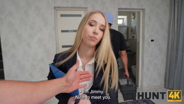 Watch as a cuckold watches as his hot wife gets pounded in POV uniform sex with a big white cock - sexu.com on poweredporn.com