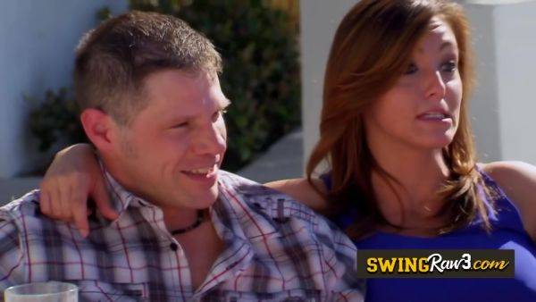 Naughty Swingers Get Exposed At The Red Room - videomanysex.com on poweredporn.com