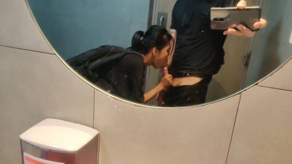 Public Comfort Room Cum Sucking Session Angelcatkiss - hclips.com on poweredporn.com