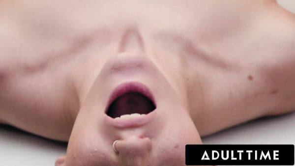 ADULT TIME - Gorgeous PAWG Kenzie Madison Scissors & Twerks With Her Stepsister's Lesbian Boss! - hotmovs.com on poweredporn.com