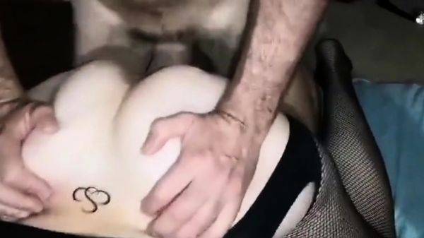 My girl spitroasted by two men - drtuber.com on poweredporn.com