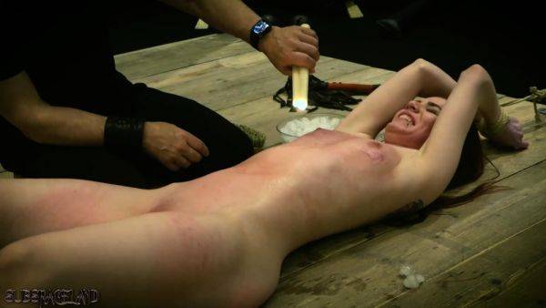 Isabella Both gets wax on her nipples then swallows cum - drtuber.com on poweredporn.com