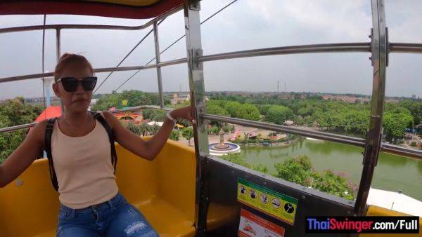 Big ass Thai amateur girlfriend fun day out with horny sex once back home - hotmovs.com - Thailand on poweredporn.com