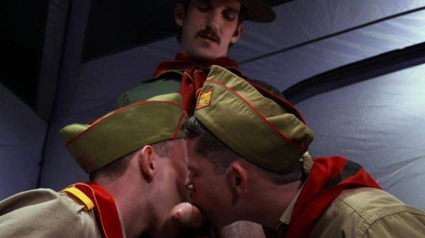 ScoutBoys DILF scoutmaster seduces and barebacks two scouts - drtuber.com on poweredporn.com