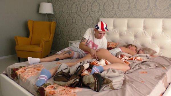 Sexy Russian Milf Woken Up By Young Lover For Sex - hclips.com - Russia on poweredporn.com