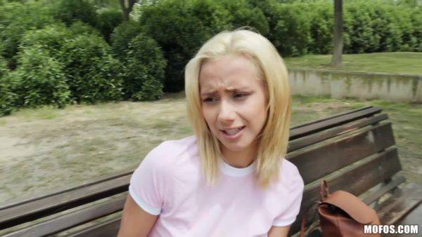 Angel Piaff And Veronica Leal In Blonde Bimbo Getting Her Little Coochi - hclips.com on poweredporn.com