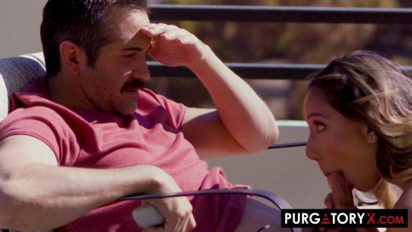 Donnie Rock & Kimora Quin's hot threesome with a lucky Fate in PURGATORYX Magic Remote Vol 1 Part 3 - sexu.com on poweredporn.com