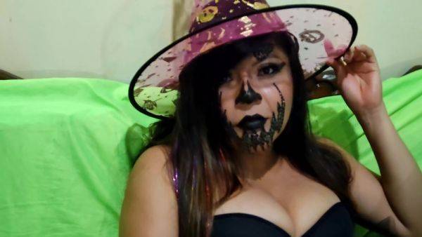 He Faceless Man Visits The Witch On Halloween, Interviews Her And Seduces Her To Have Sex With Hot Milf - desi-porntube.com - India on poweredporn.com