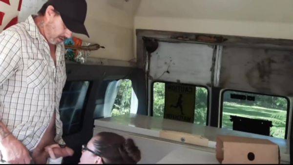 The Preachers Cheating Wife Gets Ice Cream For Sunday School Class While Her Husband Cuts Grass - hotmovs.com on poweredporn.com