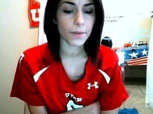 Brunette Solo Webcam Masturbation - drtuber.com on poweredporn.com