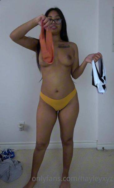 Lingerie Try On Haul(2K) - Asian - xhand.com on poweredporn.com