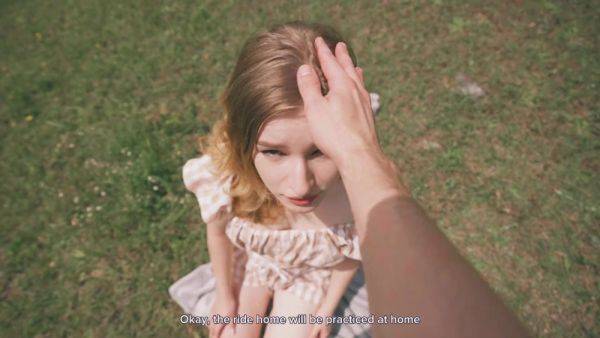 Bratty blondie stepsister earns praise from her well-hung big bro - anysex.com on poweredporn.com