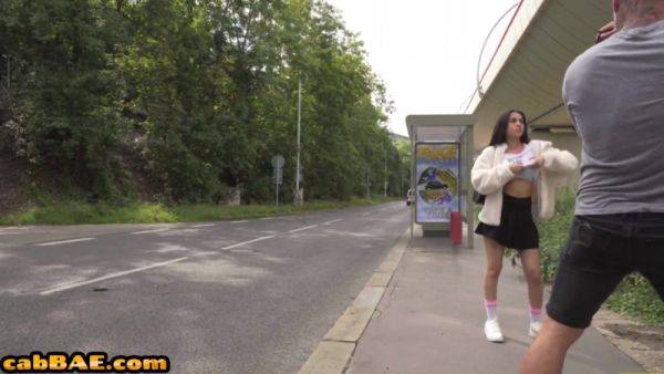 Cab bitches fucked in orgy outdoor by horny drivers - hotmovs.com on poweredporn.com