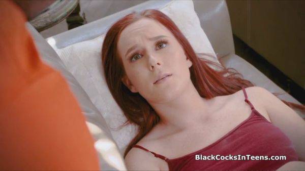 Redhead teen's first BBC: A hardcore interracial cure - sexu.com on poweredporn.com