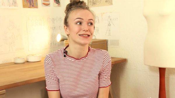 Ersties Cute Babe Aislin Fingers Her Tight Pussy Often - drtuber.com - Germany on poweredporn.com