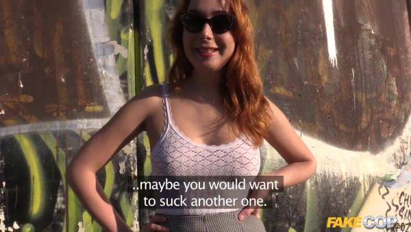 Ginger Russian Gives World Class Blowjobs 1 - videomanysex.com - Russia on poweredporn.com