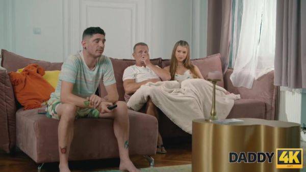 DADDY4K. Did You Know Couches are Cause of Tunnel Vision? - hotmovs.com - Czech Republic on poweredporn.com