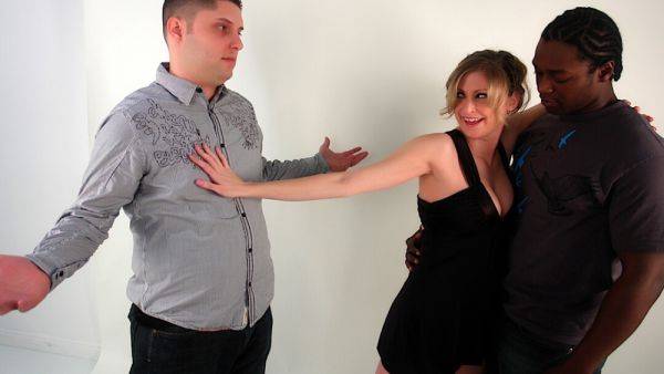 Blonde Housewife Lya Pink Is Blacked Right in Front of Her Cuckold - txxx.com on poweredporn.com