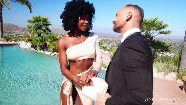 Watch Miss! be a naughty girl & fuck like a pro with ebony Nicole Kitt in SinfulXXX - sexu.com on poweredporn.com