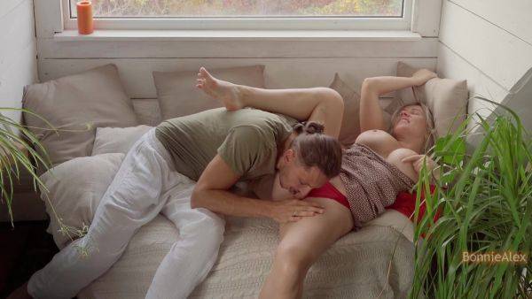 The Foot Massage Excites Her. Home Sex Of A Real Couple - upornia.com on poweredporn.com