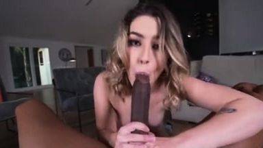 Tan stud gives a POV blowjob to his big cock - drtuber.com on poweredporn.com