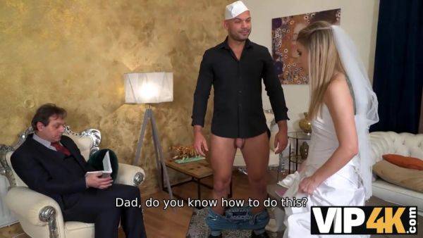 VIP4K. Sweet bride got a special fucking lesson - hotmovs.com - Czech Republic on poweredporn.com