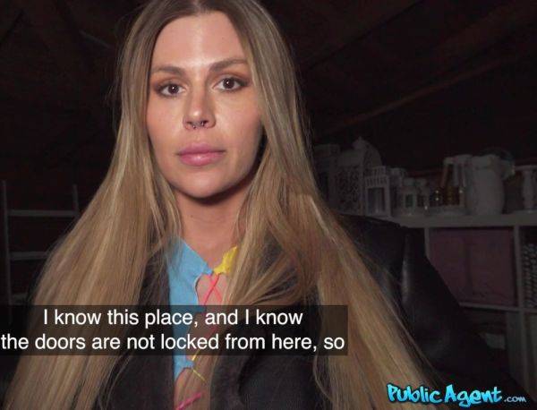 The Hitchhiking Bouncing Boobs - Blonde Zlata Shine in POV public hardcore - xtits.com - Russia on poweredporn.com