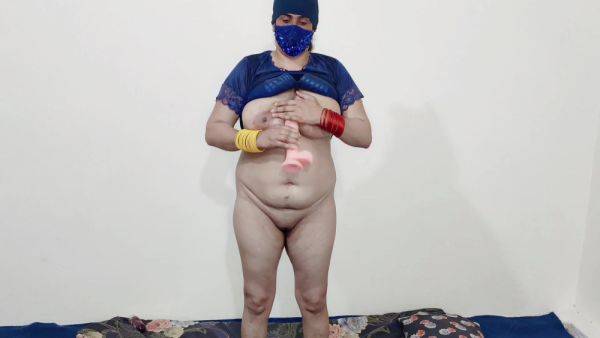 Busty Milf With Big Boobs Masturbating With Big Dildo - hclips.com on poweredporn.com