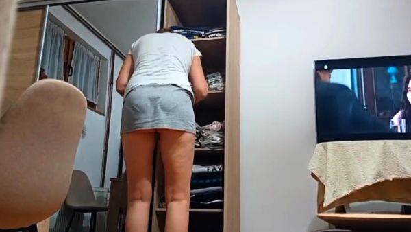 My step mom Jelena without panties - drtuber.com on poweredporn.com