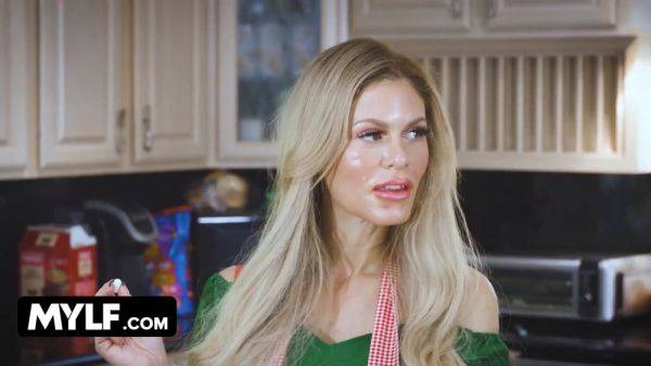 Mylf's Best MILF: Lush Lips & Perfect Hips get a rough side fuck and creampie in HD - sexu.com on poweredporn.com