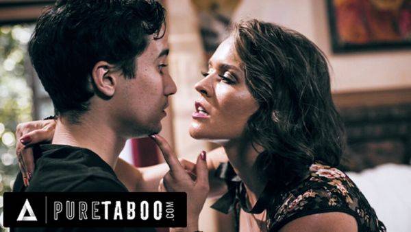 PURE TABOO Sex-Starved MILF Krissy Lynn Cheats On Her Husband With Pervy Peeping Teen - txxx.com on poweredporn.com