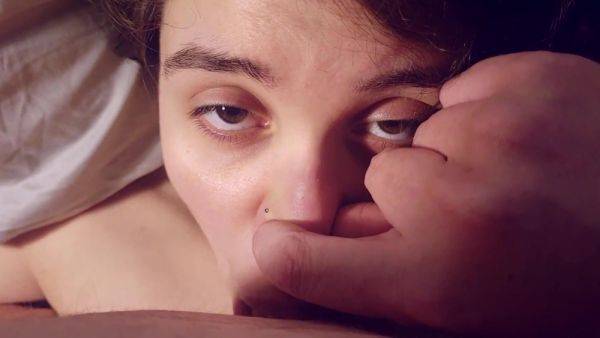 Late Night Throat Pounding - anysex.com on poweredporn.com