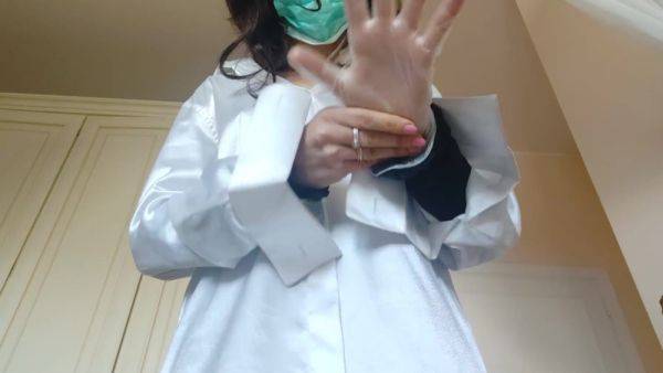 Asian MILF doctor puts a lot of things in her used hole - anysex.com on poweredporn.com