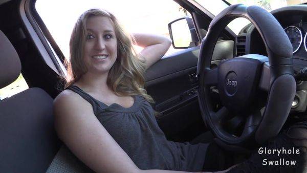 GloryholeSwallow - Rylee's 3rd Visit - hotmovs.com on poweredporn.com