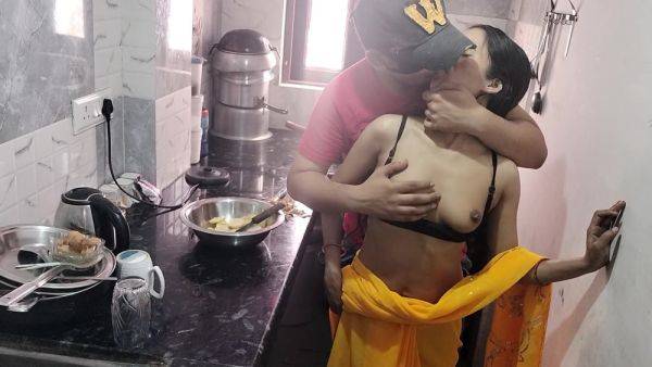 Hot Desi Bhabhi Kitchen Sex With Husband - hclips.com - India on poweredporn.com