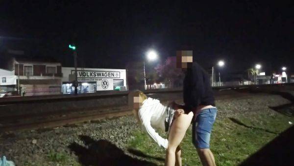 Sex In Public Voyeurs Watch While We Fuck On The Street Flashing Skirt No Panties Caught - upornia.com - Argentina on poweredporn.com
