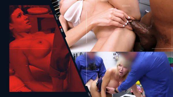 Kiki Daire's hair pussy gets dominated & searched after a thorough cavity search - sexu.com on poweredporn.com