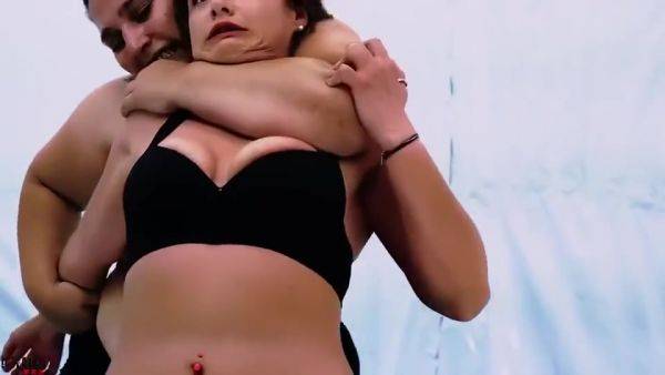 Hot Kinky In Brutal Lesbian Catfight Porn - hotmovs.com on poweredporn.com