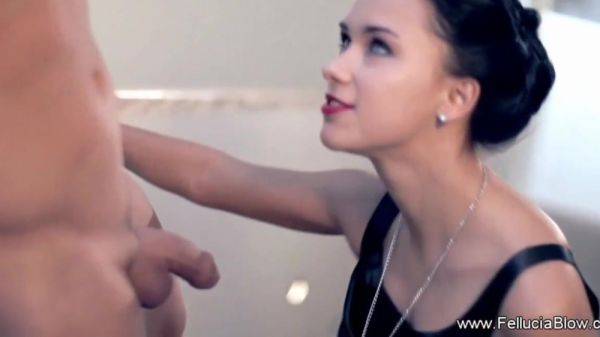 Quickie at Home: A Spit and Go Affair - anysex.com on poweredporn.com