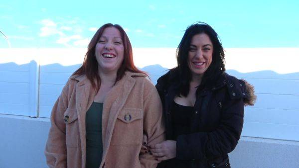 Lilly, first lesbian sex, and hot threesome - txxx.com on poweredporn.com