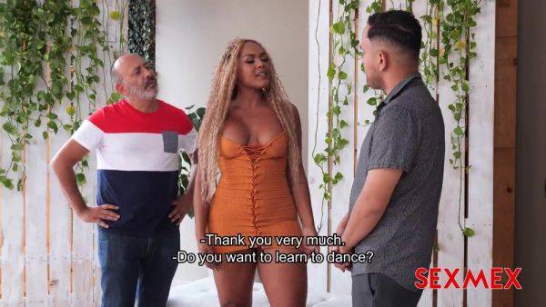 Busty Ebony Latina Carla Morelli - Sexy Dating Teacher - Big ass mom - xhand.com - Colombia on poweredporn.com