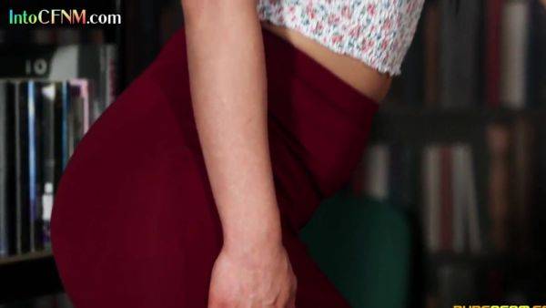 CFNM British femdoms suck cock in group library BJ action - txxx.com - Britain on poweredporn.com