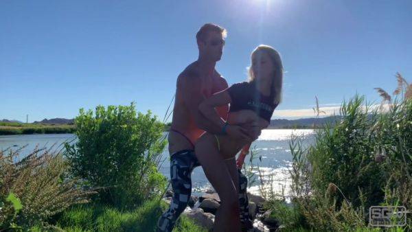 L A S And Morning Sex - Sex By The River Vegas Wash Fucking And Sucking - hclips.com on poweredporn.com