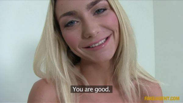 Agent Goes Balls Deep In Sexy Fit Blonde Hairstylist - Reality POV Casting - xhand.com on poweredporn.com