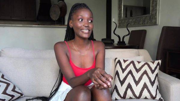 African girl at her first porn audition - drtuber.com on poweredporn.com