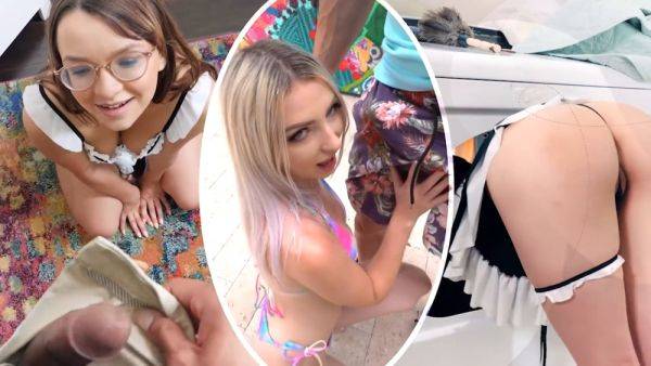 Riley Star gets ready for a wild 4th of July party with a sexy petite babe - sexu.com - Usa on poweredporn.com