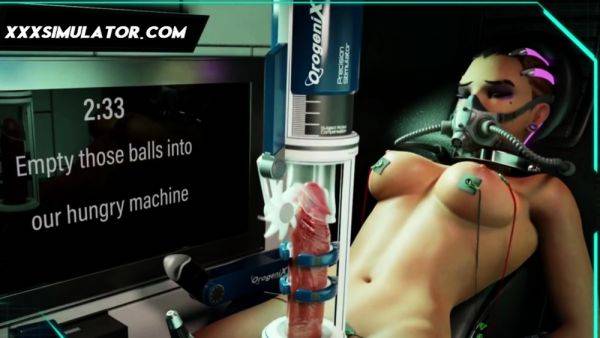 XXX Cyber LAB Automatic 3D Masturbation Machine - drtuber.com on poweredporn.com